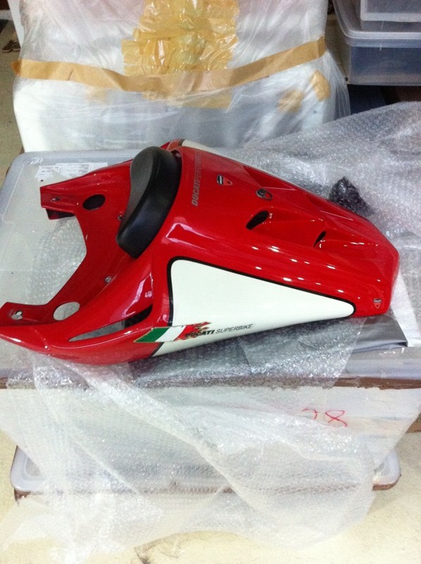 DUCATI PERFORMANCE D16 999 TAIL FAIRING พร้อม Quick release ...